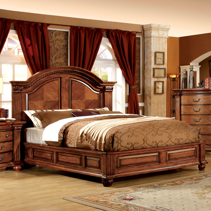 Astoria Grand Gwinnett Solid Wood Bed Reviews Wayfair